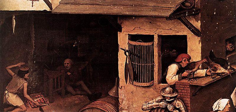 Pieter Bruegel the Elder Netherlandish Proverbs